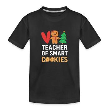 Gingerbread Christmas Gingerbread Man Gingerbread - Kids' Premium Organic T-Shirt - black - Front