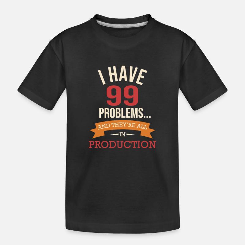 Devops-Ingenieure moto - Kinder Premium Bio T-Shirt - Schwarz