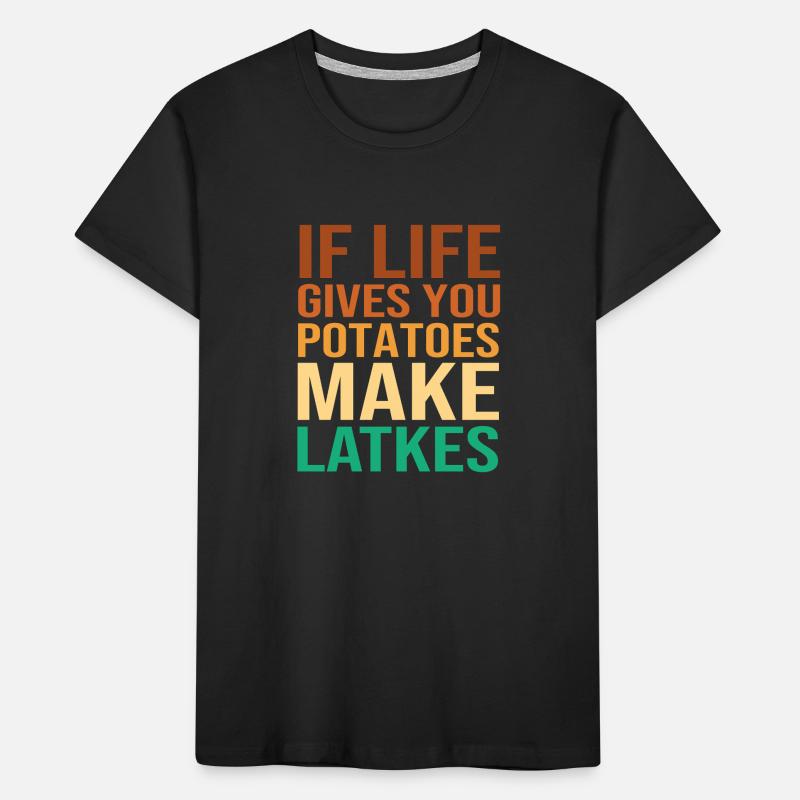 Hanoukka Hanoukka Hanoucca T-shirt bio Premium Enfant