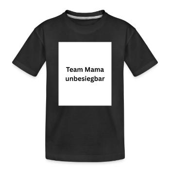 L’équipe Mama Invincible - T-shirt bio Premium Enfant - noir - Devant