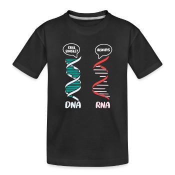 Professeur de biologie Biologiste Biologiste en microbiologie - T-shirt bio Premium Enfant - noir - Devant