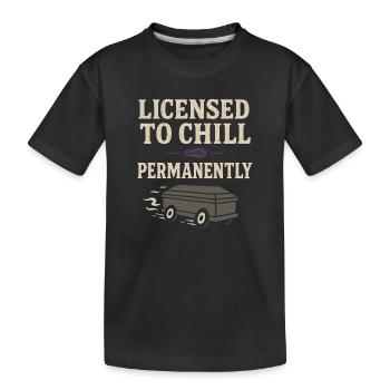 Cadavre Science Humour noir Mort Positif - T-shirt bio Premium Enfant - noir - Devant