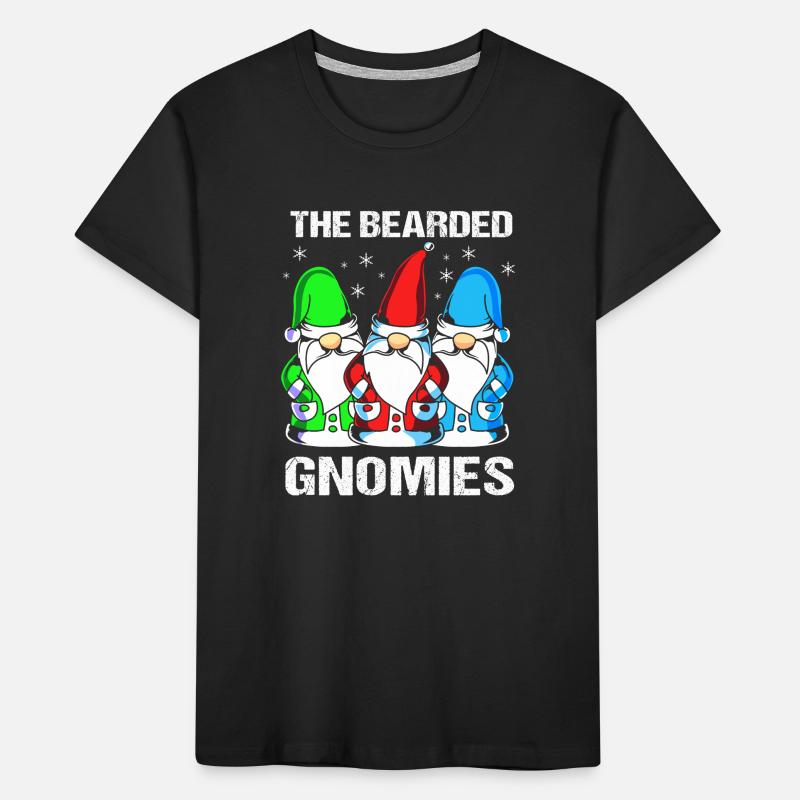 Gnome Bart T-shirt bio Premium Enfant