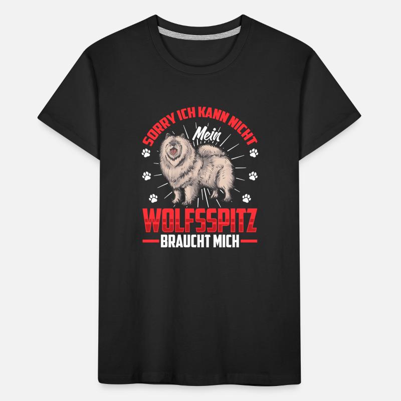Wolfspitz a besoin de moi Wolfspitz allemand T-shirt bio Premium Enfant