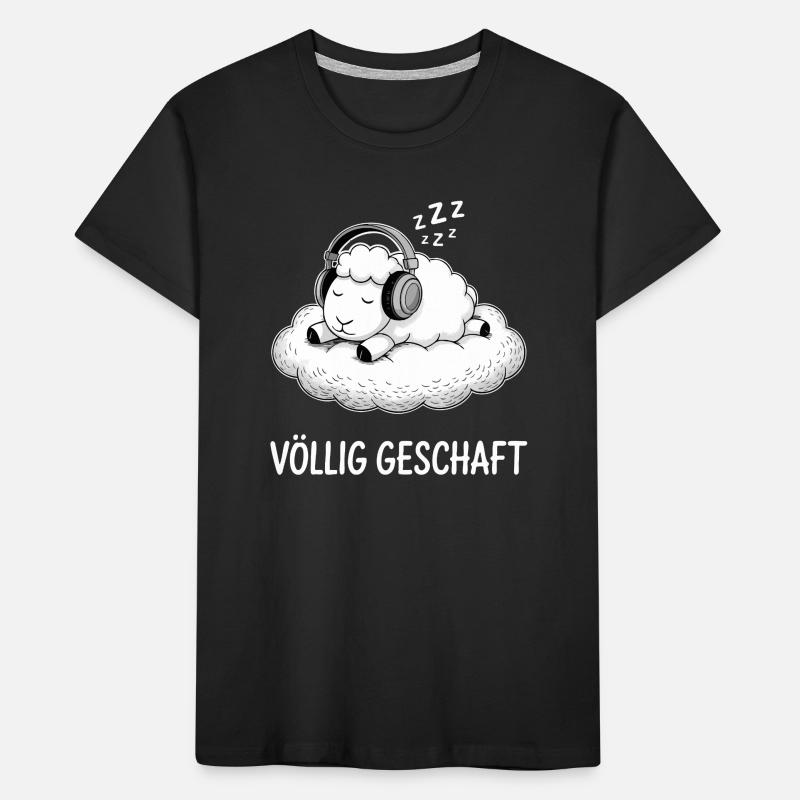 Completely done sheep design Kids' Premium Organic T-Shirt