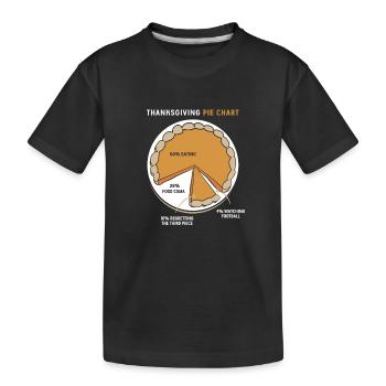 Thanksgiving Père Papa Grand-père Papy - T-shirt bio Premium Enfant - noir - Devant