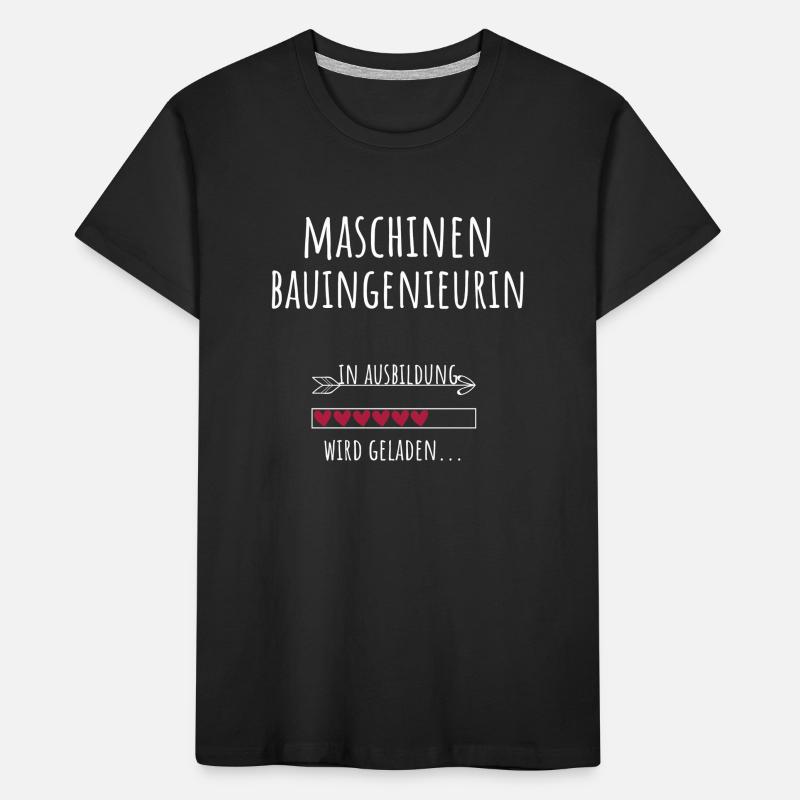 Mechanical Engineer Mechanical Engineering Studies Profession Kids' Premium Organic T-Shirt