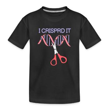 Chemistry Chemist Chemistry Teacher - Kids' Premium Organic T-Shirt - black - Front