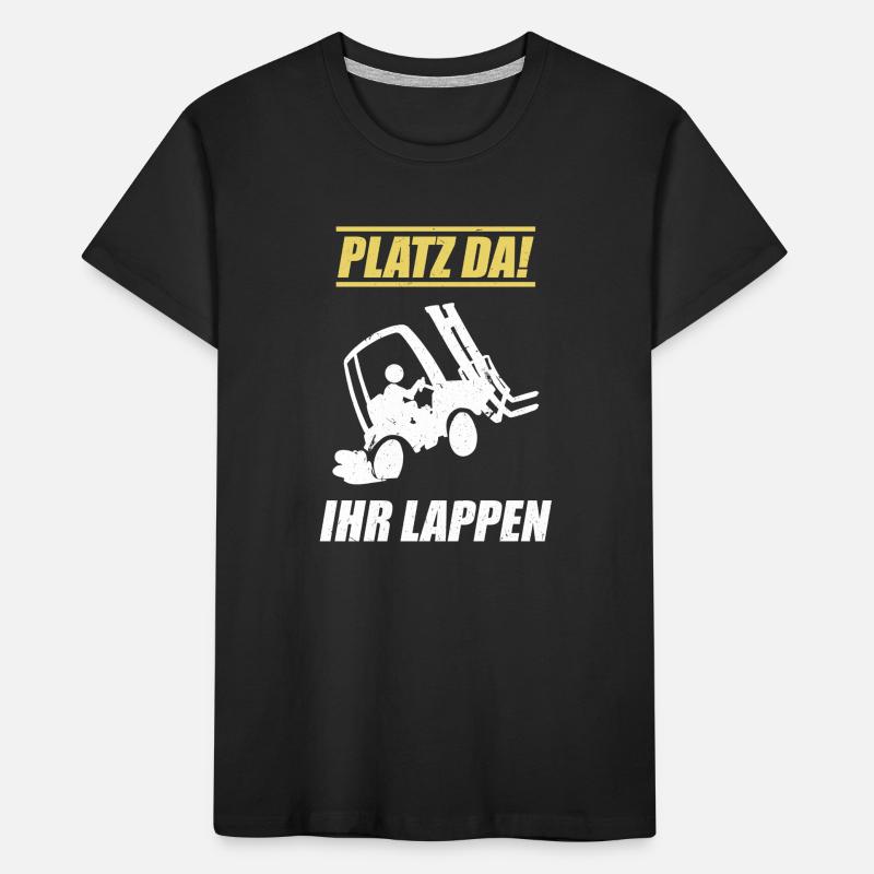 Space Since Your Rag / Forklift Driver Saying Kids' Premium Organic T-Shirt
