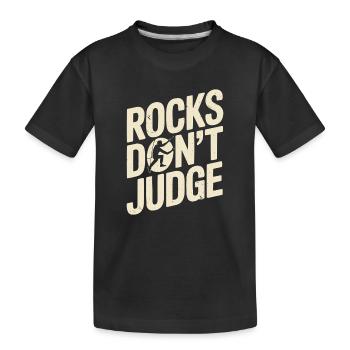Escalade Escalade en montagne Mousqueton Bloc - T-shirt bio Premium Enfant - noir - Devant
