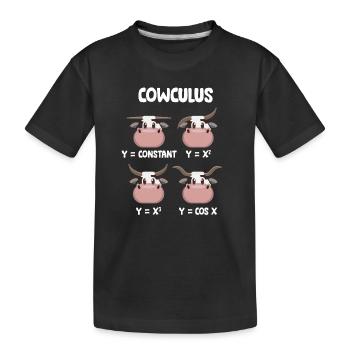 Math Teacher Geometry School Mathematics - Kids' Premium Organic T-Shirt - black - Front