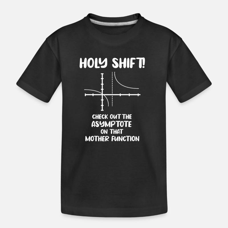Math Nerd Étudiants Professeur d’Université Mathématiques - T-shirt bio Premium Enfant - noir