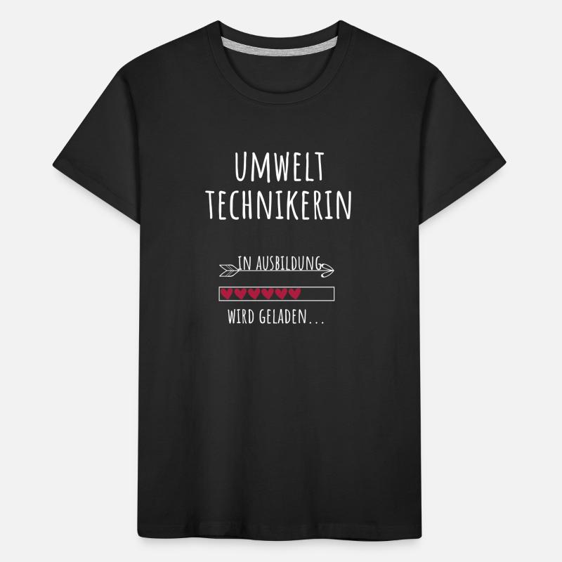 Environmental Technician Studies Profession Training Kids' Premium Organic T-Shirt