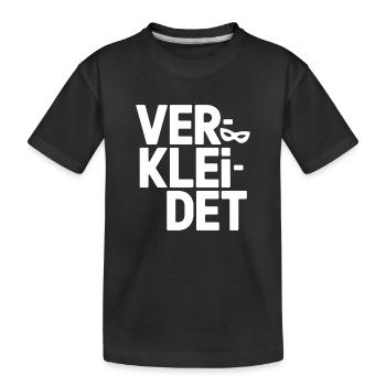 Déguisement déguisement carnaval carnaval - T-shirt bio Premium Enfant - noir - Devant