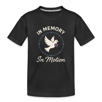 Suicide Loss Remembrance Walk Suicide - Kids' Premium Organic T-Shirt - black - Front