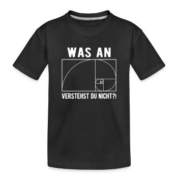 Computer Scientist Programmer Computer Saying Geek - Kids' Premium Organic T-Shirt - black - Front