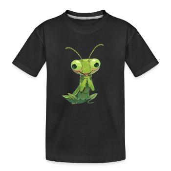 Mantes religieuses Mantes religieuses - T-shirt bio Premium Enfant - noir - Devant