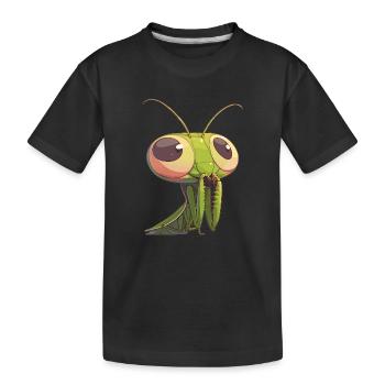 Mantes religieuses Mantes religieuses - T-shirt bio Premium Enfant - noir - Devant