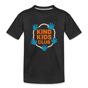 Sympathie anti-harcèlement, Lève-toi - T-shirt bio Premium Enfant - noir - Devant