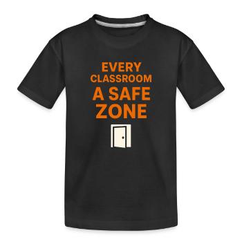 Sympathie anti-harcèlement, Lève-toi - T-shirt bio Premium Enfant - noir - Devant