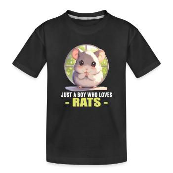 Rat Rat - T-shirt bio Premium Enfant - noir - Devant