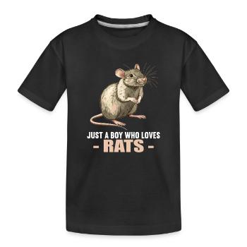 Rat Rat - T-shirt bio Premium Enfant - noir - Devant