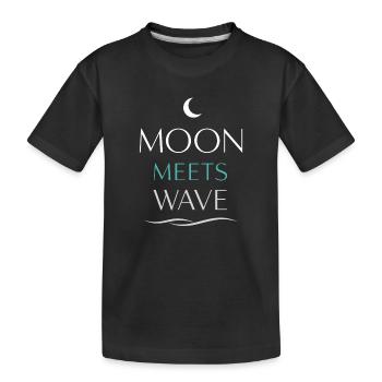 Navigation de nuit avec - T-shirt bio Premium Enfant - noir - Devant