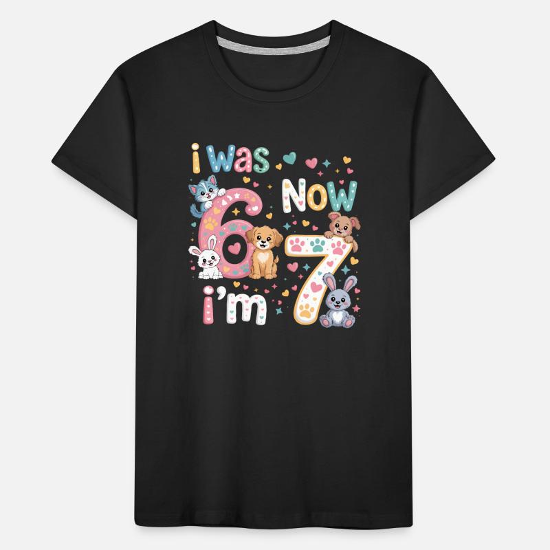 J’avais maintenant 6 ans, 7 ans T-shirt bio Premium Enfant