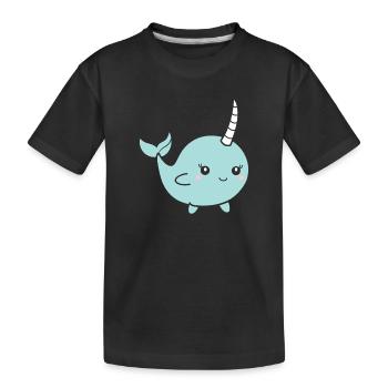 narval - T-shirt bio Premium Enfant - noir - Devant