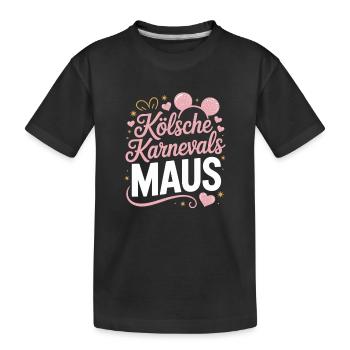 Cologne Carnaval Mouse Cologne Carnaval Cologne Mouse - T-shirt bio Premium Enfant - noir - Devant