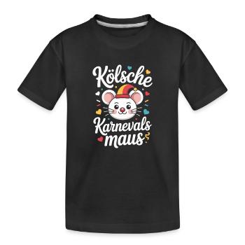 Cologne Carnaval Mouse Cologne Carnaval Cologne Mouse - T-shirt bio Premium Enfant - noir - Devant