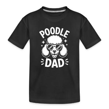 Paroles de caniche Caniche Cadeau drôle de caniche - T-shirt bio Premium Enfant - noir - Devant