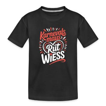 Souris de Carnaval, Rut, Wiess, Cologne, Cologne, Souris de Carnaval, - T-shirt bio Premium Enfant - noir - Devant