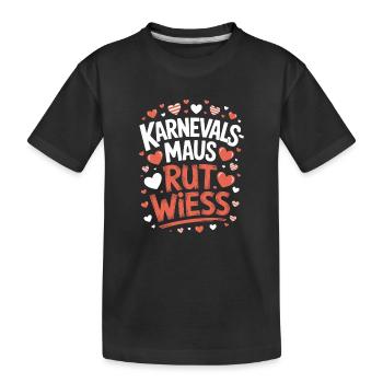 Carnival Mouse Rut Wiess Cologne Cologne Cologne Carnival Mouse - Kids' Premium Organic T-Shirt - black - Front
