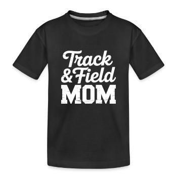 Athletics Sayings Athletics Gift - Kids' Premium Organic T-Shirt - black - Front
