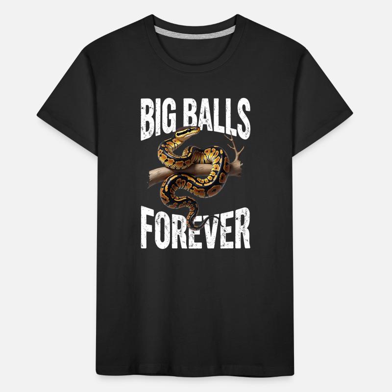 Python roi Serpents Amateurs de terrarium Python T-shirt bio Premium Enfant