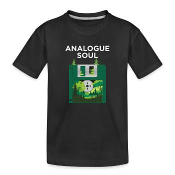 Nature - T-shirt bio Premium Enfant - noir - Devant