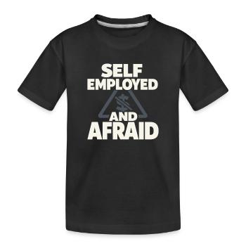 Indépendant indépendant Steuerhumor 1099 Life - T-shirt bio Premium Enfant - noir - Devant