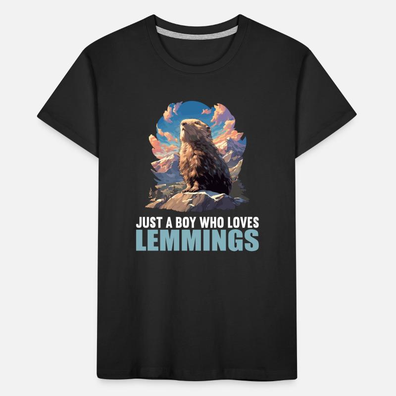 Lemminge Lemming Kinder Premium Bio T-Shirt