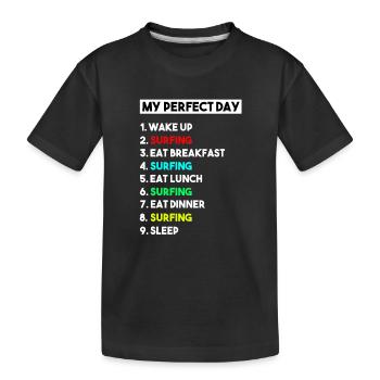 Mon jour parfait : Modeler Sculpteur drôle - T-shirt bio Premium Enfant - noir - Devant