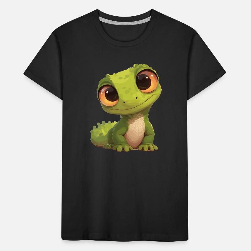Eidechsen Eidechse Kinder Premium Bio T-Shirt