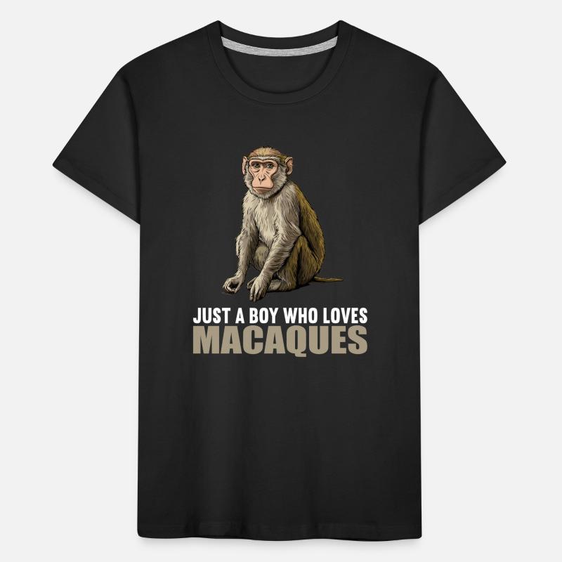 Macaque Macaque T-shirt bio Premium Enfant