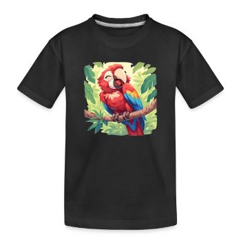 Aras Ara - Kinder Premium Bio T-Shirt - Schwarz - Vorne