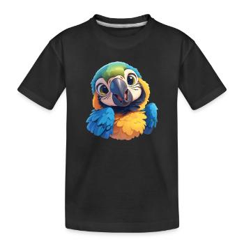 Aras Ara - Kinder Premium Bio T-Shirt - Schwarz - Vorne
