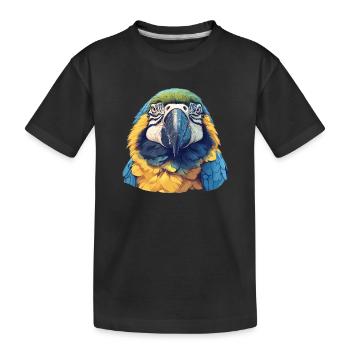 Aras Ara - Kinder Premium Bio T-Shirt - Schwarz - Vorne