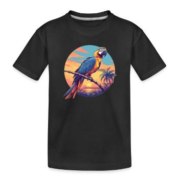 Aras Ara - Kinder Premium Bio T-Shirt - Schwarz - Vorne