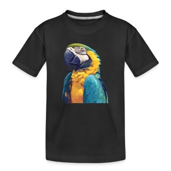 Aras Ara - Kinder Premium Bio T-Shirt - Schwarz - Vorne
