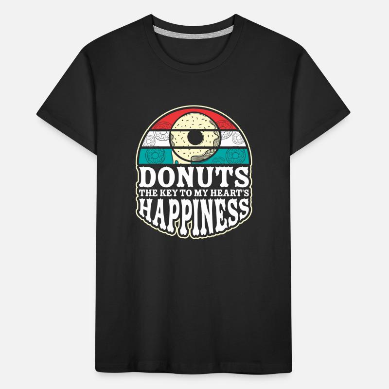 Restauration rapide en donuts T-shirt bio Premium Enfant