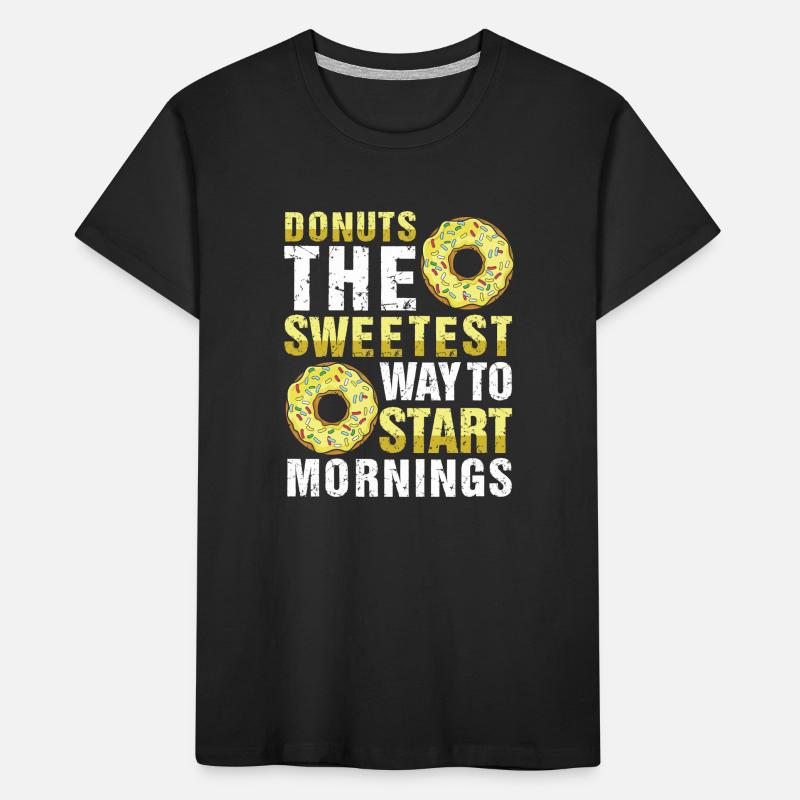 Restauration rapide en donuts T-shirt bio Premium Enfant