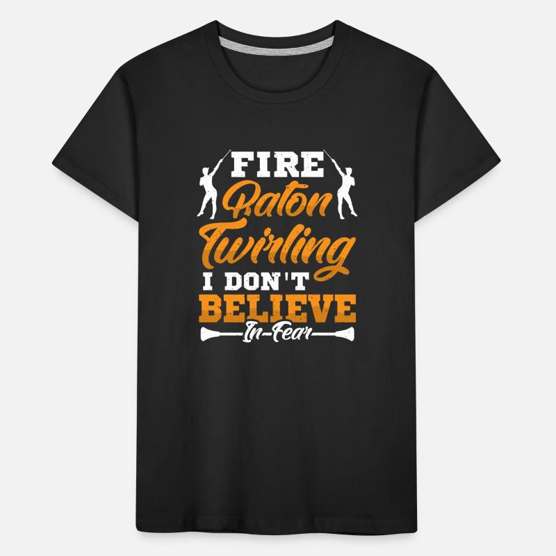 Dancing Vortex Dance School Fire Stick Dancer Kids' Premium Organic T-Shirt
